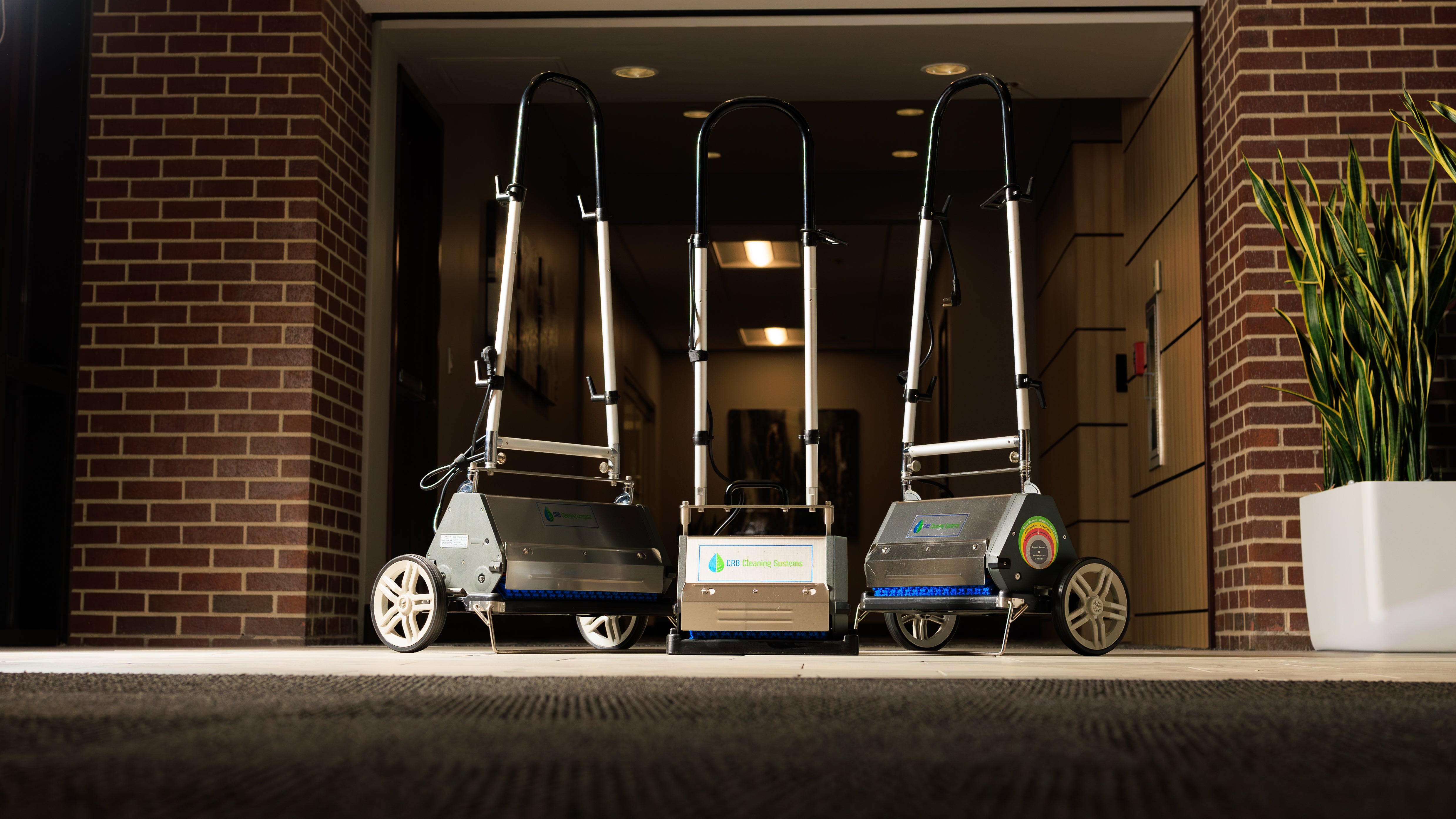 Commercial floor cleaning
